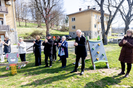 ODPRTJE DVEH  OTROŠKIH IGRIŠČ V KOŠANI 6.3.2026 - Valter Leban-0516